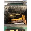 Image 2 : Wooden Shoe Shining Box and accessories