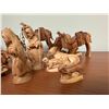 Image 3 : 14 Piece Handcarved Nativity Scene Figures