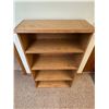 Image 1 : 4 shelf wooden book shelf