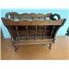 Image 1 : Heirloom of Canada Wood Magazine Rack