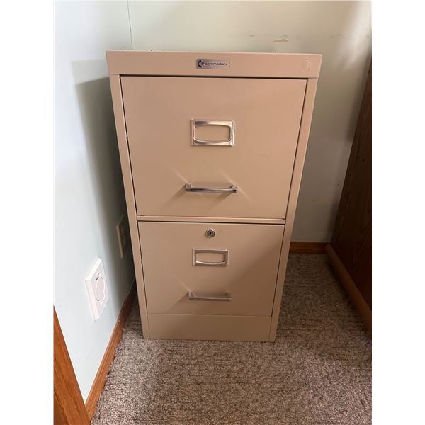 2 Drawer commodore filing cabinet