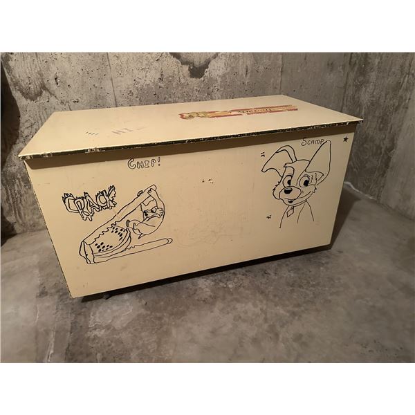 Wood Toy Chest