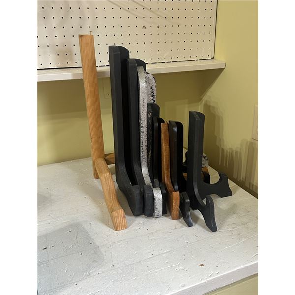 Wooden Display Easel Stands