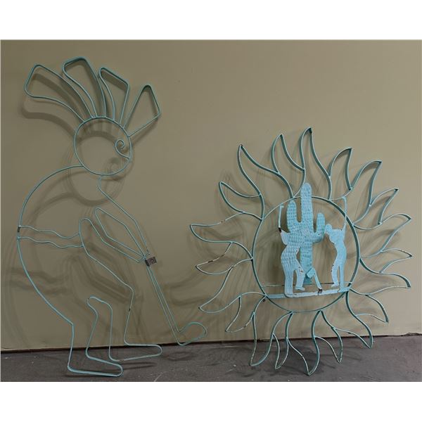 Metal Outdoor Golf Decor