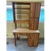 Image 1 : Desk with hutch bookcase
