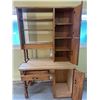 Image 2 : Desk with hutch bookcase