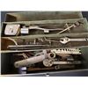 Image 4 : Metal Tool Box with contents
