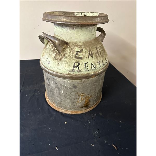 Vintage Milk Can