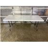 Image 1 : 6' Plastic Folding Table