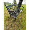 Image 2 : Cast Iron and Wood Bench