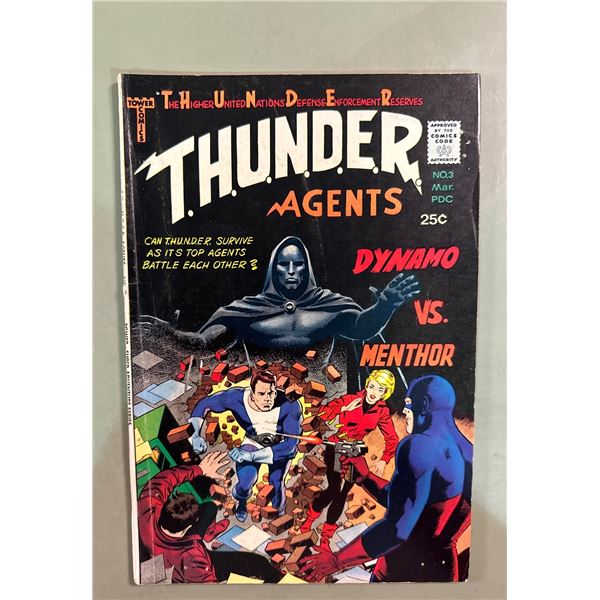 T.H.U.N.D.E.R. Agents #3 (Tower Comics, 1966) Dynamo vs. Menthor