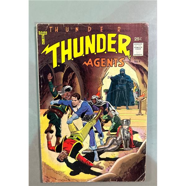 T.H.U.N.D.E.R. Agents #4 (Tower Comics, 1966) Wally Wood Art, Silver Age