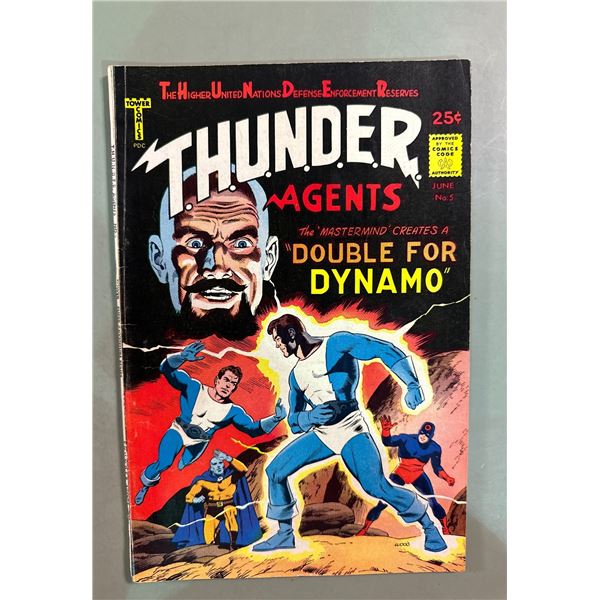 T.H.U.N.D.E.R. Agents #5 (Tower Comics, 1966) Double for Dynamo