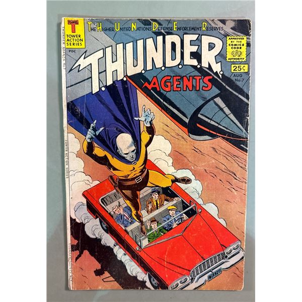 THUNDER Agents #7 (Tower Comics, 1966) Silver Age Comic Wally Wood Art