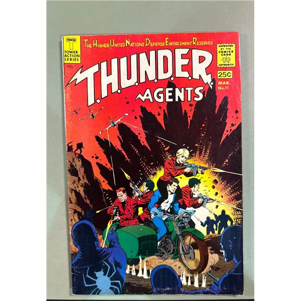 T.H.U.N.D.E.R. Agents #11 (Tower Comics, March 1967) Silver Age Comic