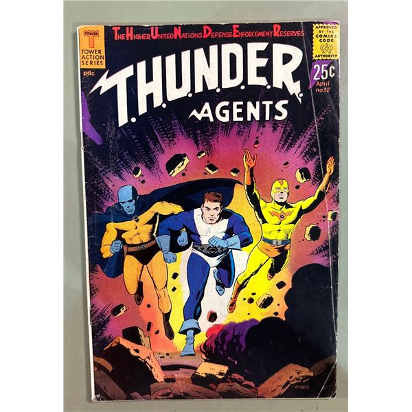 T.H.U.N.D.E.R. Agents #12 (Tower Comics, 1967) Wally Wood Cover Art