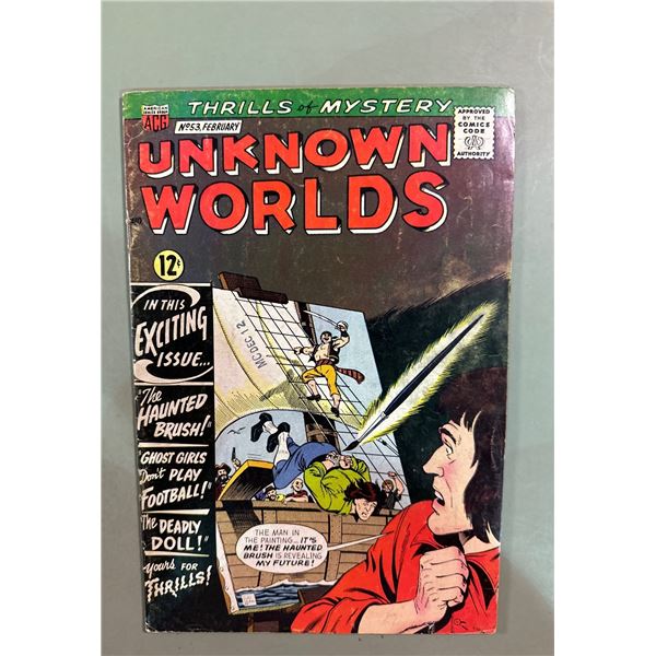 Unknown Worlds #53 (ACG, 1967) Comic - The Haunted Brush, The Deadly Doll