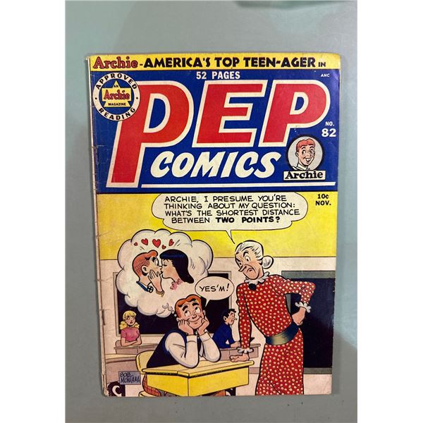 1950 Pep Comics #82 - Archie America's Top Teen-Ager - Bob Montana Cover