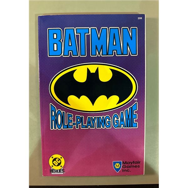 1989 Mayfair Games Batman Role-Playing Game DC Heroes RPG Sourcebook