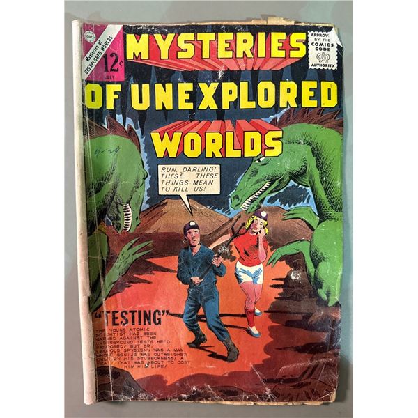 Charlton Comics 1958 Mysteries of Unexplored Worlds #42 Comic Book
