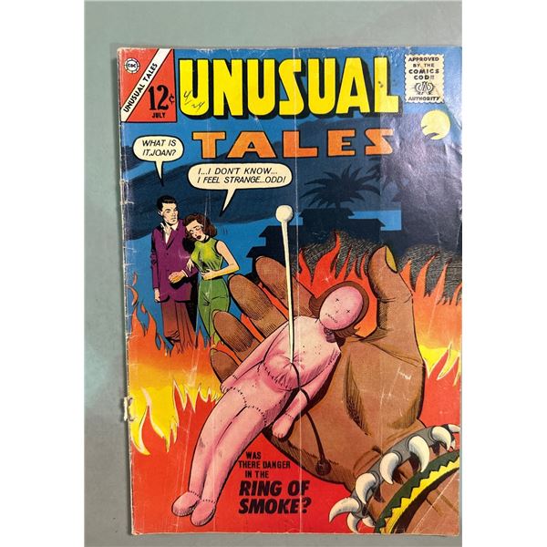 Unusual Tales #40 (Charlton Comics, 1963) Silver Age Voodoo Doll Cover