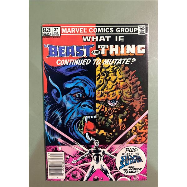 Marvel Comics What If? #37 Beast & Thing Mutate, Silver Surfer (1983)