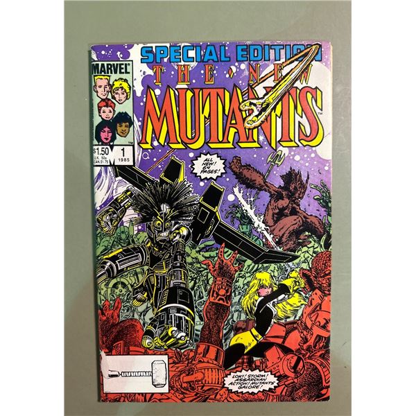 The New Mutants Special Edition #1 (Marvel, 1985) Claremont, Adams Art