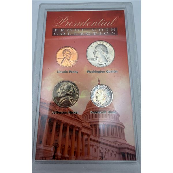 Presidental Proof Coin Collection