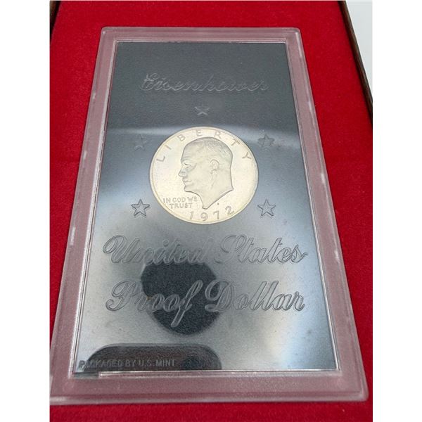 1972-S Eisenhower Dollar Brown Box