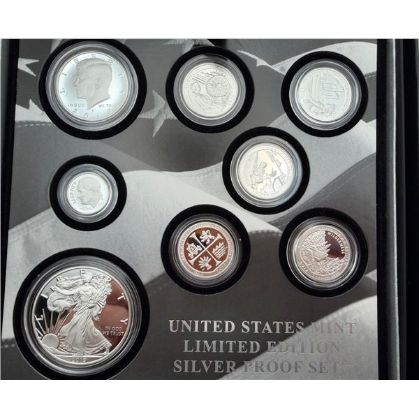 2019 U.S. Mint Silver Coin Collection - 8 Coins