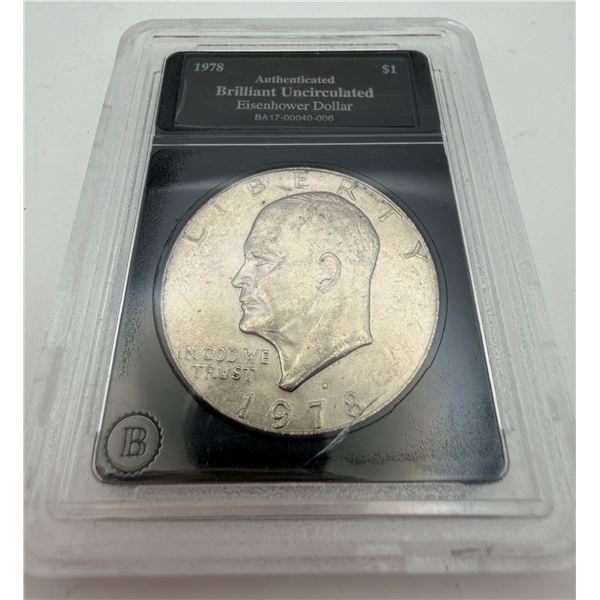1978 Uncirculated Eisenhower Dollar