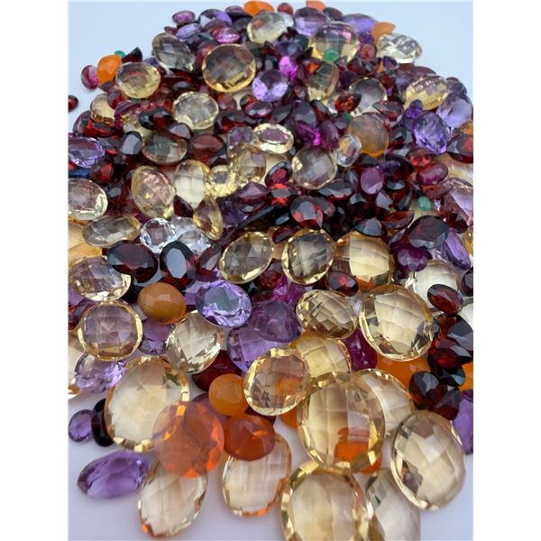 5 Total Cut Gemstones Assorted Types/Sizes