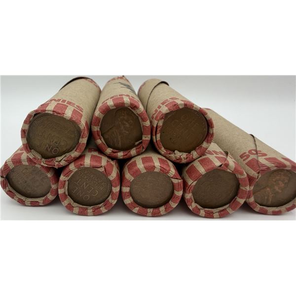 Unsearched Roll of Wheat Cents from Casper Wyoming