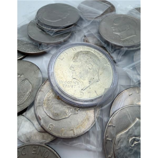 2 Eisenhower Ike Dollars