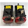 Image 2 : (2) Fanuc #A06B-0202-B605#S000 AC Servo Motors