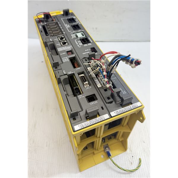 Fanuc #A05B-2500-C001 Rack w/ #A16B-3200-0600/13D & #A16B-2203-0910/07A Boards