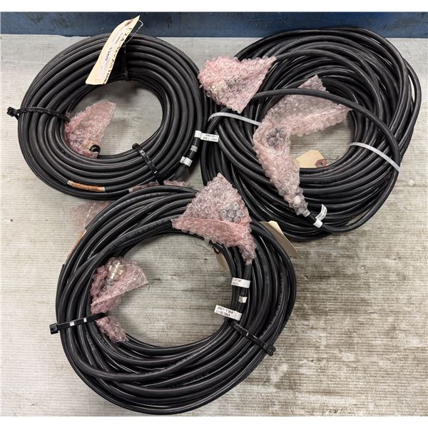 (3) Fanuc #A05B-2601-H322 Teach Pendant Cables