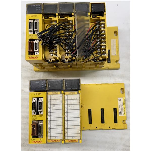 Lot of (2) Fanuc ABU05A Boards w/Modules