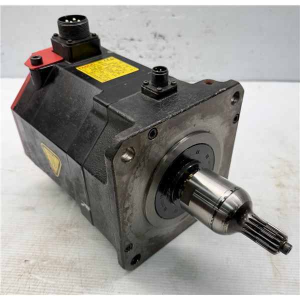 Fanuc #A06B-0041-B605#S042 AC Servo Motor w/#A860-2010-T351 Pulse Coder