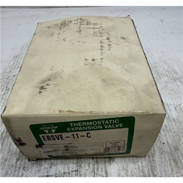 Sporlan #EBSVE-11-C Thermostatic Expansion Valve