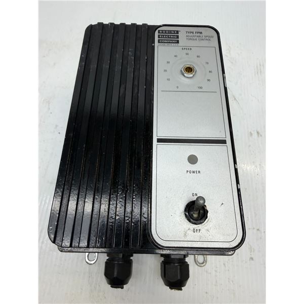 Bodine Electric Company #835 DC Motor Control