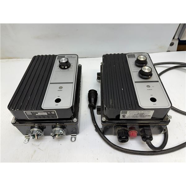 Lot of (2) Bodine Electric Controllers