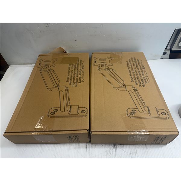 Lot of (2) ErgoFocus #EF201B Monitor Arms