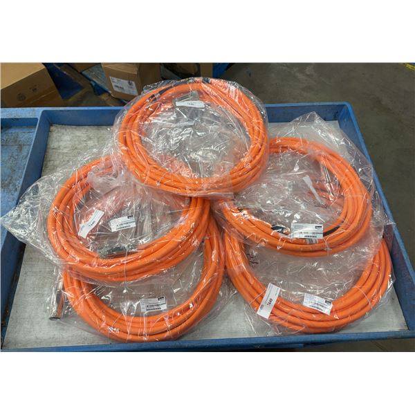 (5) Parker CBM015HD-M23-PMX-0100-00 Cables