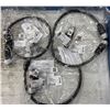 Image 1 : (3) Brad Power #1300640453/CC4030K17M010G Cables w/#1300680099/TC40C40-200G Tee Assemblies