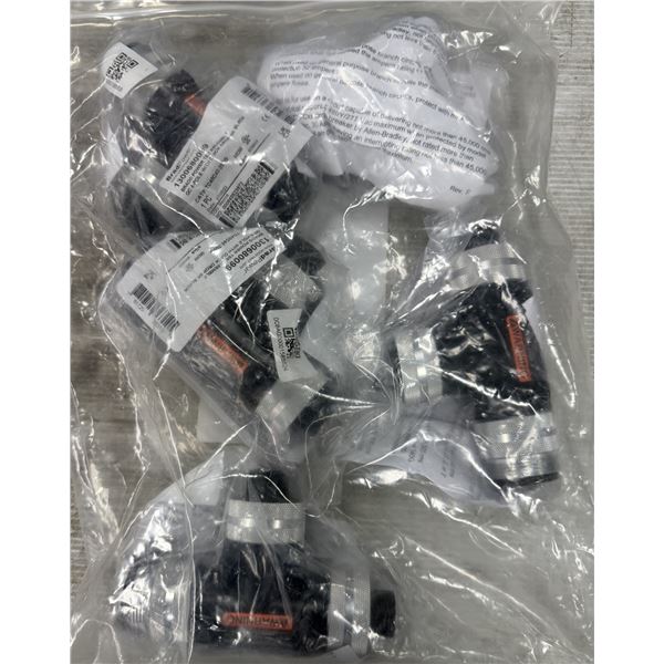(5) Brad Power #1300680099 / TC40C40-200G Tee Assemblies