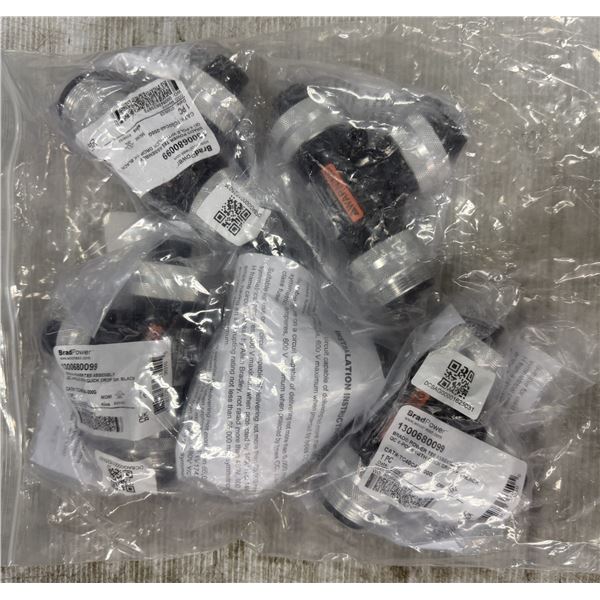 (5) Brad Power #11300680099 / TC40C40-200G Tee Assemblies