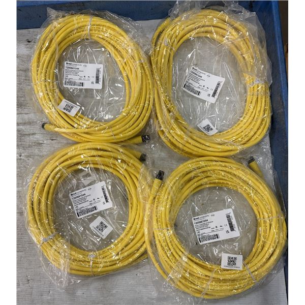 (4) Brad Connectivity #1200661044 / 885030K03M150 Cords