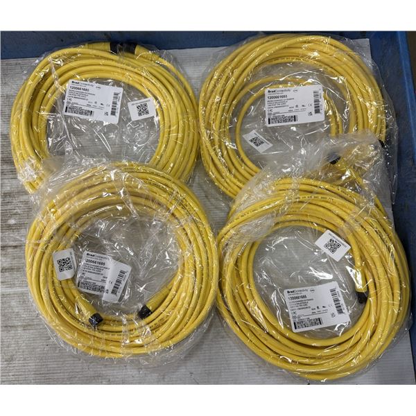 (4) Brad Connectivity #1200661685 / 885030K03M120 Cords