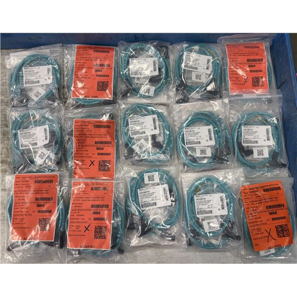 Lot of (30) Brad Connectivity #1201080167 / E11A06304M010 Cables